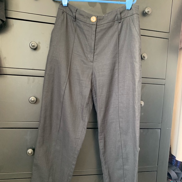 Linen blend trousers - Picture 1 of 5